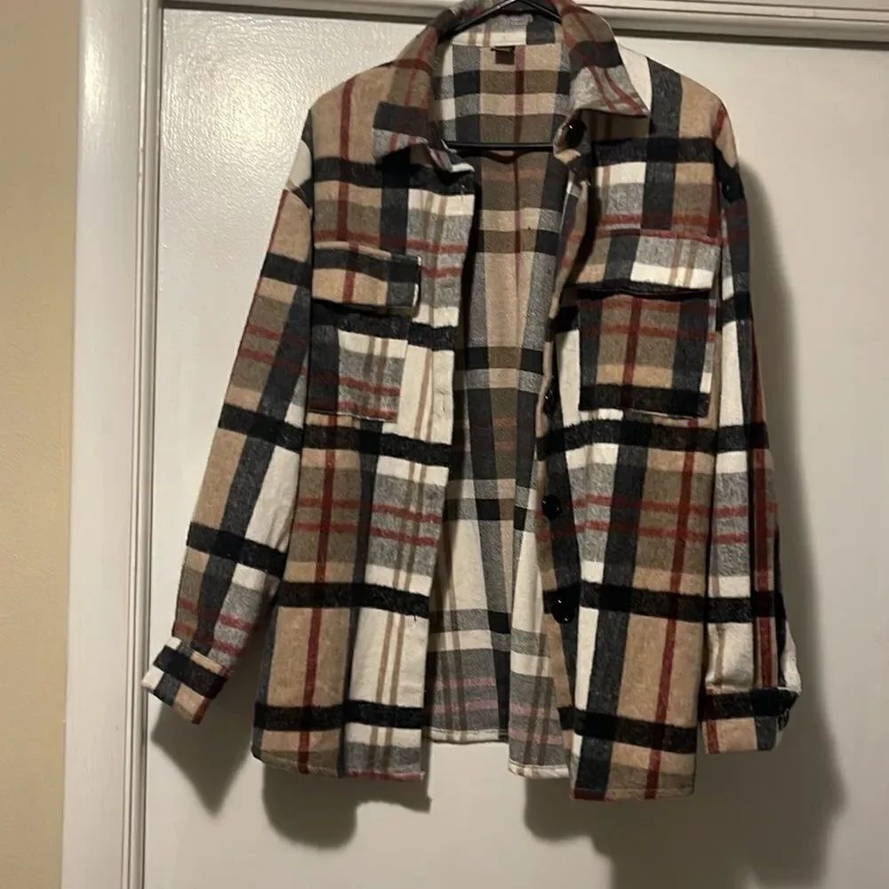 SHEIN Flannel jacket medium - Picture 2 of 7